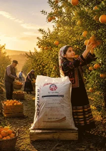 سولفات آهن کریستال باریزان در بستهبندی اصلی