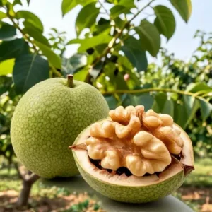 سولفات روی باریزان برای درخت گردو | تأثیر بر کیفیت و مغز گردو بخش
